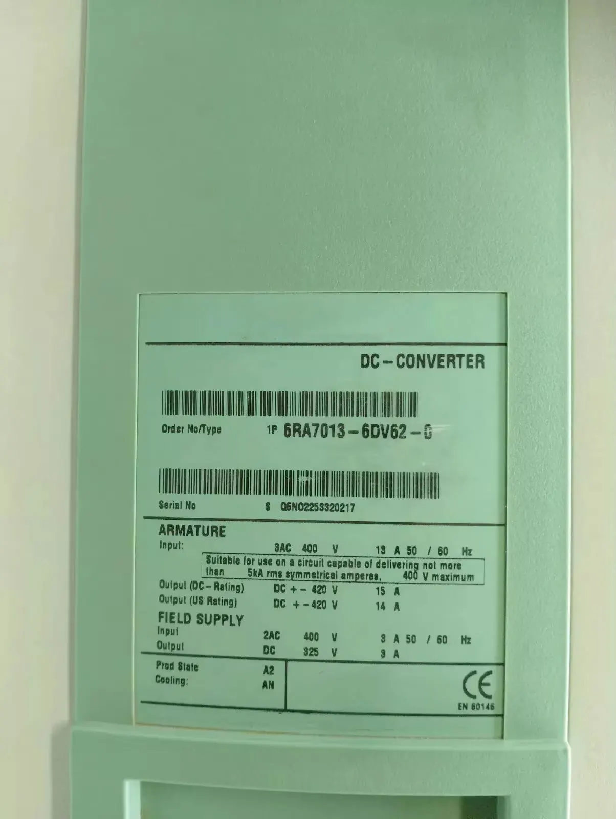 Brand New 6RA7013-6DV62-0 6RA7018-6DV62-0 6RA7018-6DS22-0 Warrently One-year