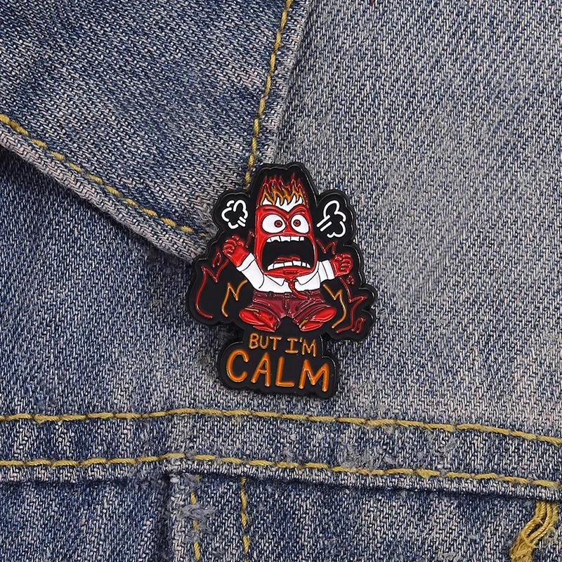 

Pin Anime Peripheral Fun Brooch Creative Funny Personality Letter Metal Badge Pins for Backpacks Badges Metal Badges for Clothes