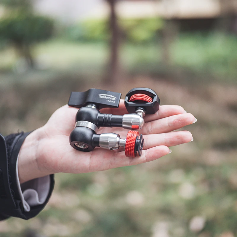 Ifootage aranha caranguejo braço mágico 5.5 polegadas 9.5 polegadas hhand fotografia slr monitor luz de preenchimento universal câmera suporte tela lcd