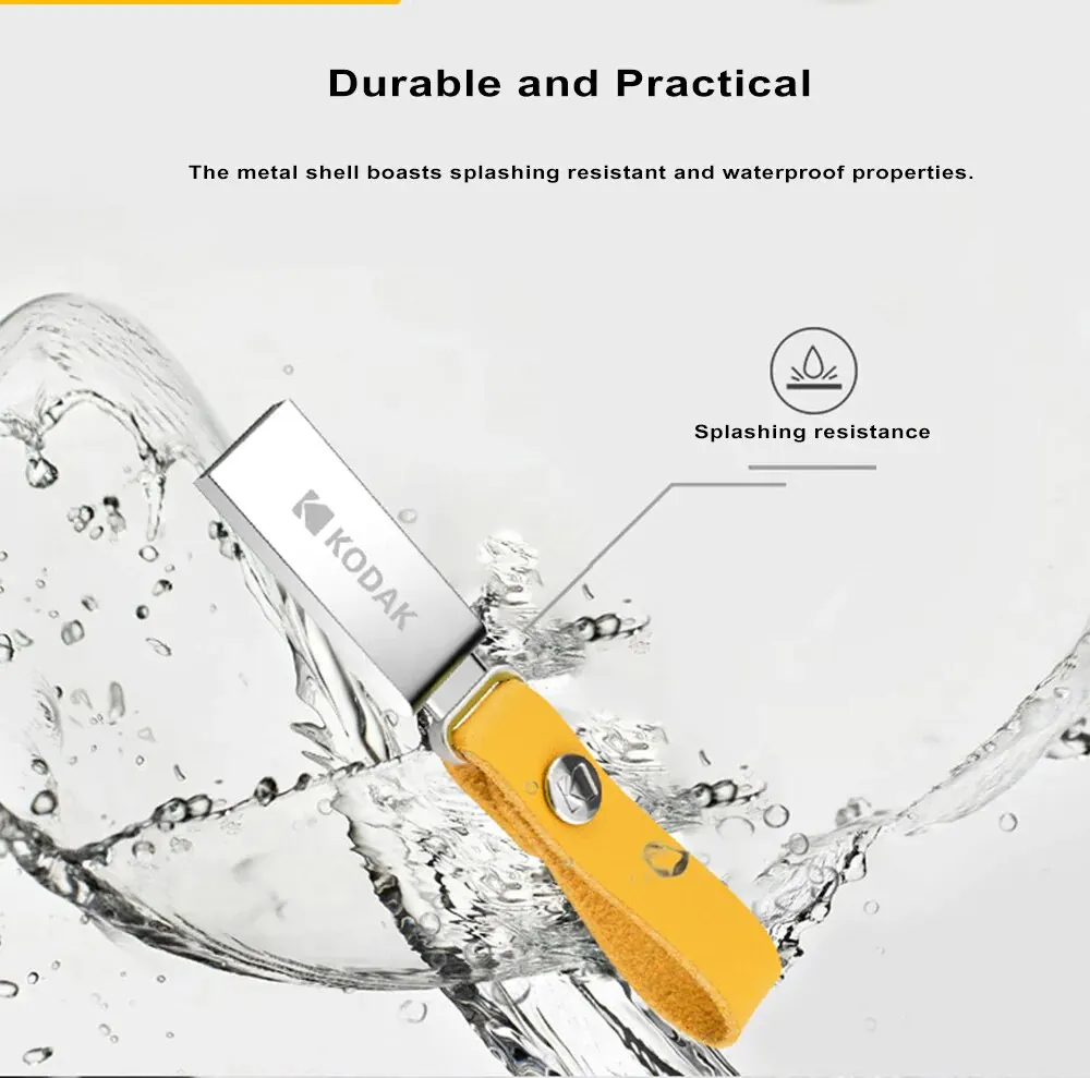 KODAK USB 2.0 Pen Drive 16 Go 32 Go 64 Go K122 Clé USB en métal