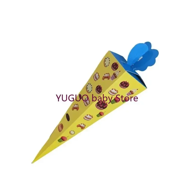 Bộ 50 Nón Hộp Quà Tặng Cho Đảng Ủng Hộ Giấy Thủ Công Trị Hộp Đựng Cho Tiệc Sinh Nhật Nón Tặng Hộp Đóng Gói 15UB