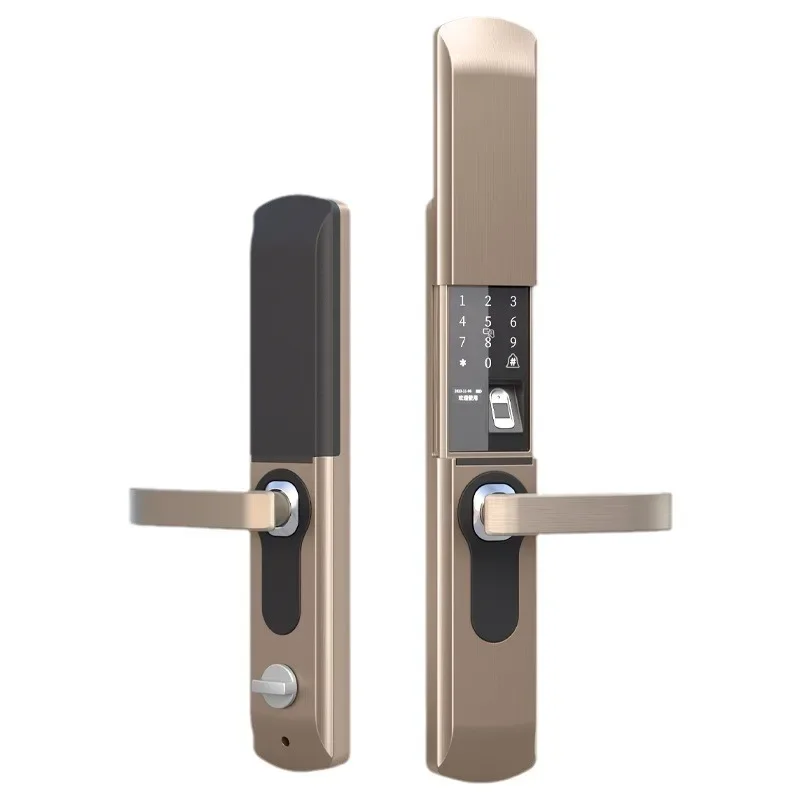 

Fingerprint lock, semi-automatic, password, magnetic card, slider, zinc alloy, household, smart, door lock