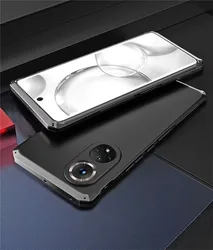 Armor Metal Phone Case For Honor 200 100 90 80 70 60 50 V40 Pro Rubber Shockproof Aluminum Bumper Coque For Honor200 Pc Fundas