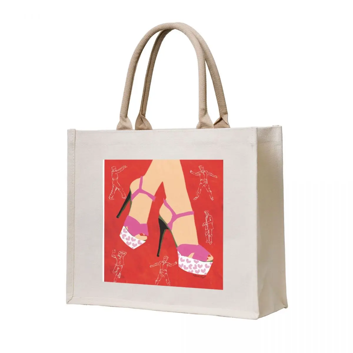 

All She Wants to Do is Dance Tote Bag large tote bag shopper bag women hand