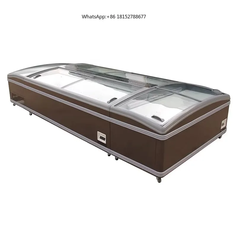 Supermarket Commercial Fridge Equipment Combined  Frozen Food Meat Ice Cream Chest Freezer
