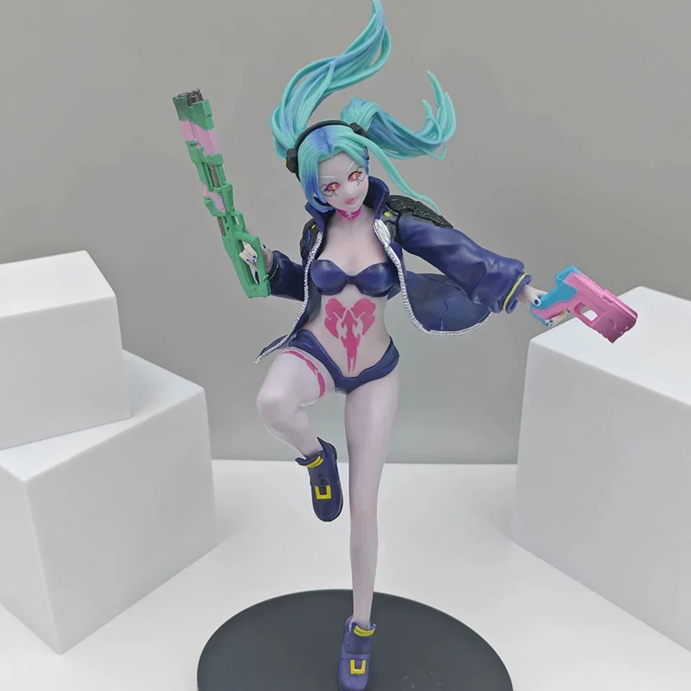 Аниме-игра Cyberpunk: Edgerunners 17-22 см Люси Ребекка Дэвид Мартинес луна, экшн-фигурка, игрушки, подвеска, подарок на Рождество и день рождения