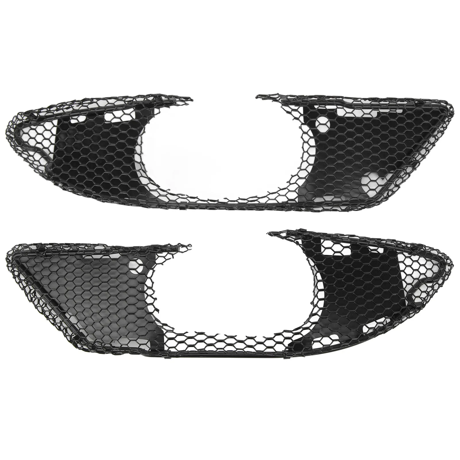 

2038851853 Front Bumper Foglight Fog Light Mesh Grille Left Right 2038851753 Replacement for C‑Class W203 C230 C240 C32 AMG