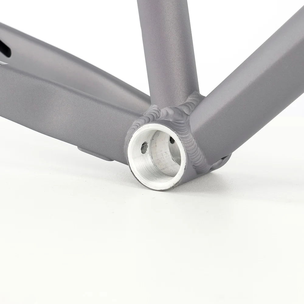 700C Road Bike Aluminum Frame with Carbon Fork Thru Axle 12x100 12x142 Disc Brake Internal Cable Frame Bicycle Parts