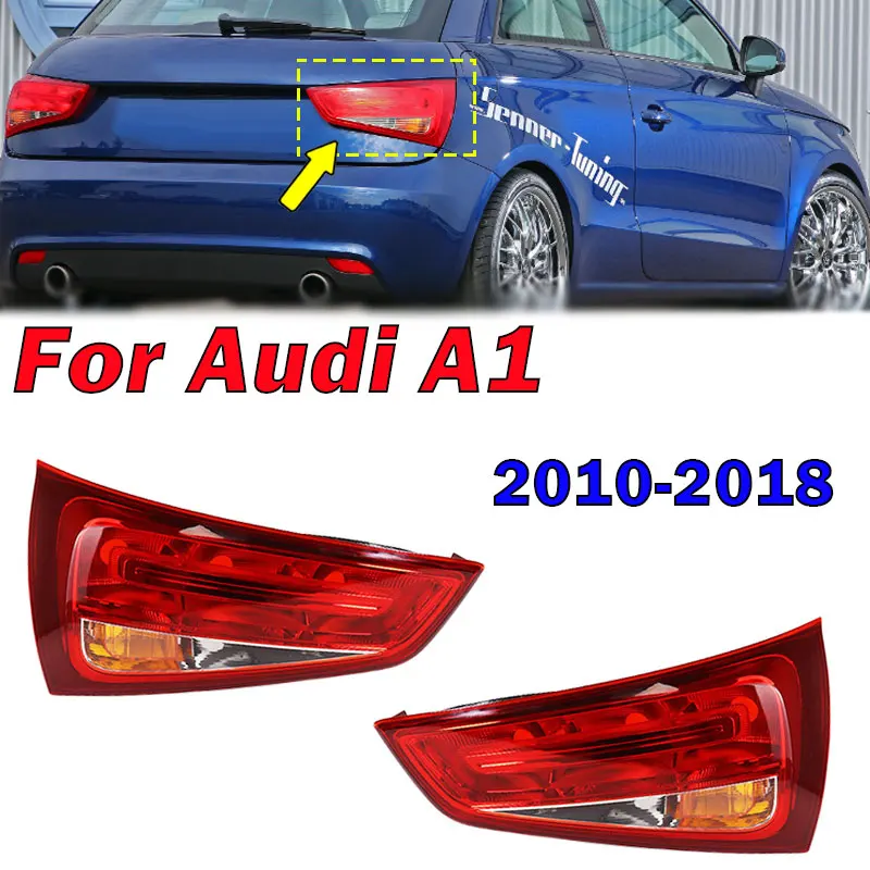 

Автомобильные аксессуары для Audi A1 2010-2018 галогенный задний фонарь светильник тормозной сигнал поворота Автомобильный задний Фонарь Корпус без лампы 8X0945093