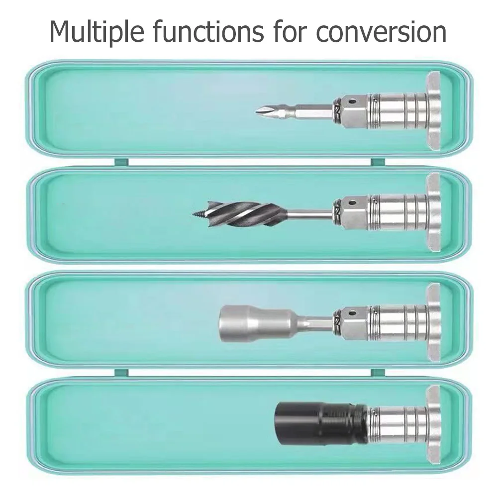 T-vormige elektrische borstelloze slagmoersleuteladapterboor Chroomvanadiumstaal