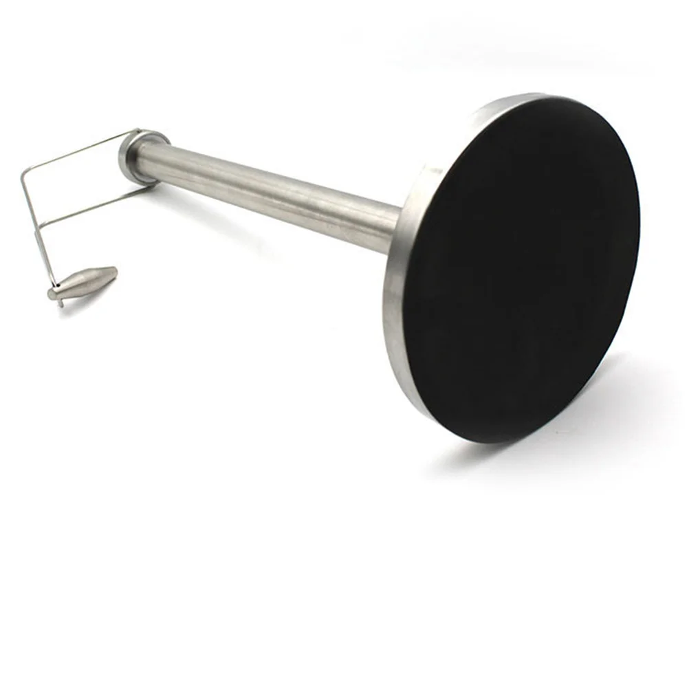 

1Pcs Premium Stainless Steel Upright Towel Stand Countertop Tissue Rack Stable Base No Drills Glues Required Upright Towel Stand