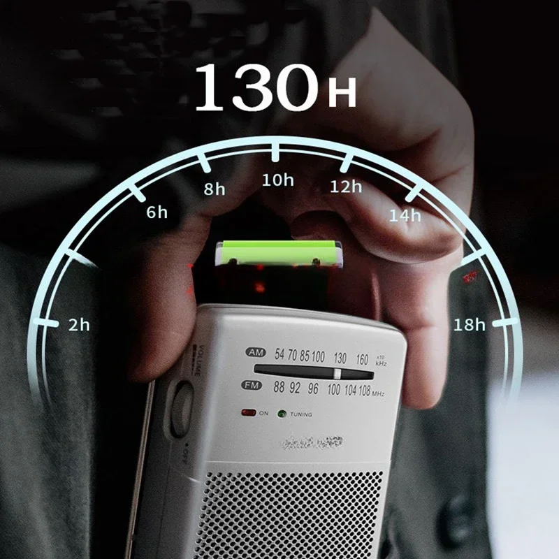 radio, the new portable mini two-band walkman SR36 for the elderly, FM 88-108MHz, Medium wave 520-1710KHz