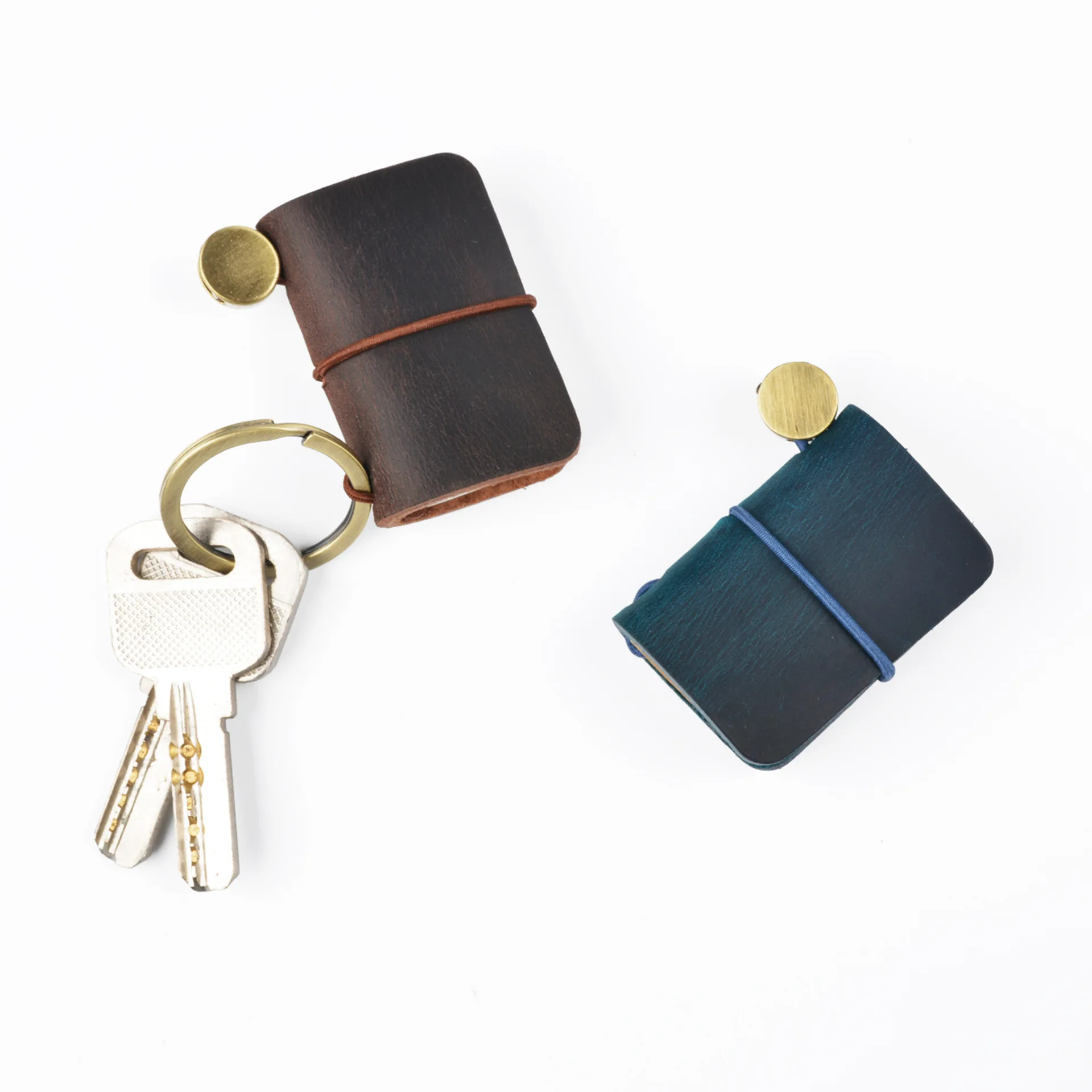 Leder Notebook Mini TN Mini Reise Anhänger Rindsleder Dekoration