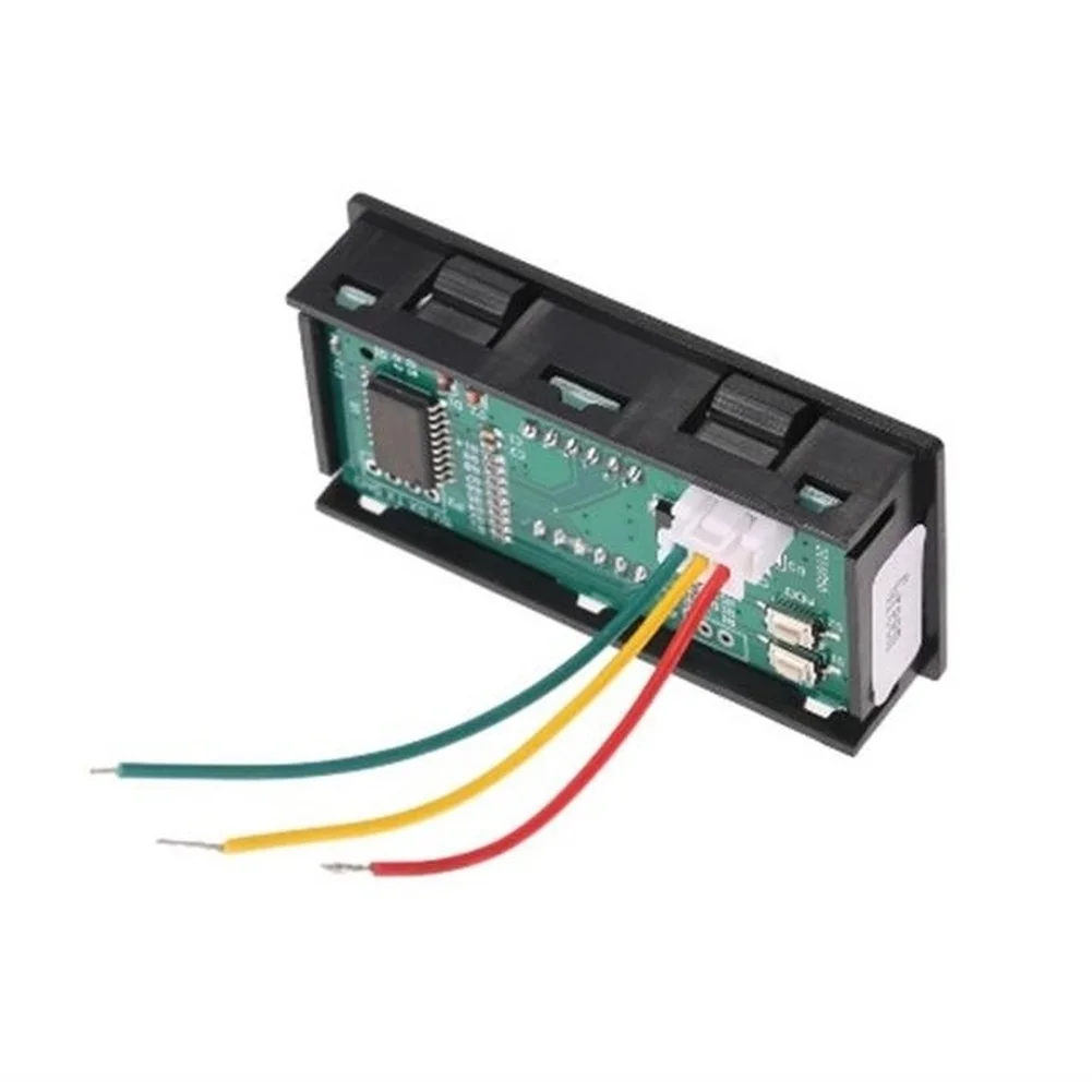 0.56 Inch LED Tachometer 4 Digit Display for Rotation 5-9999 RPM and Frequency 0-98990.1 Hz Compatible with Input