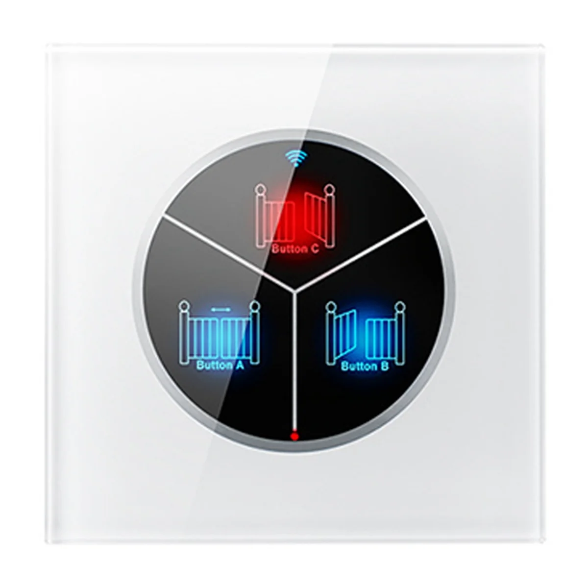 Interruttore WiFi remoto per apertura porta garage wireless BISM1 controllato universale da smartphone per apricancello automatico