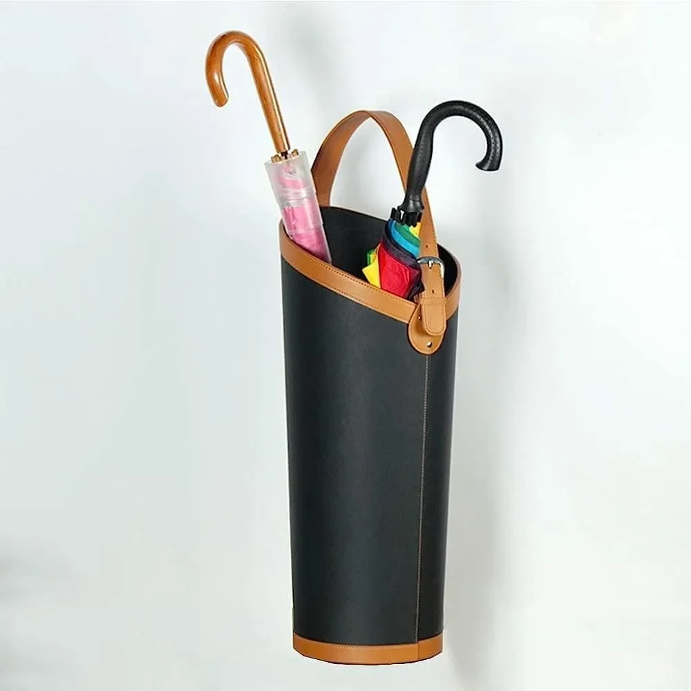 

Umbrella Stands Rack Umbrella Stand Leather Home Storage Creative Umbrella Bucket