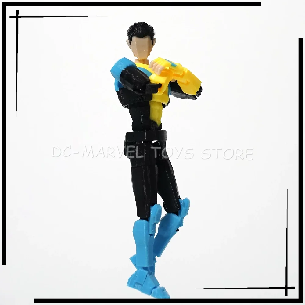 In Stock 3d Printed Invincible Boy Maskless Mark Dummy13 T13 Accessories Multi-Jointed Action Figure Toys