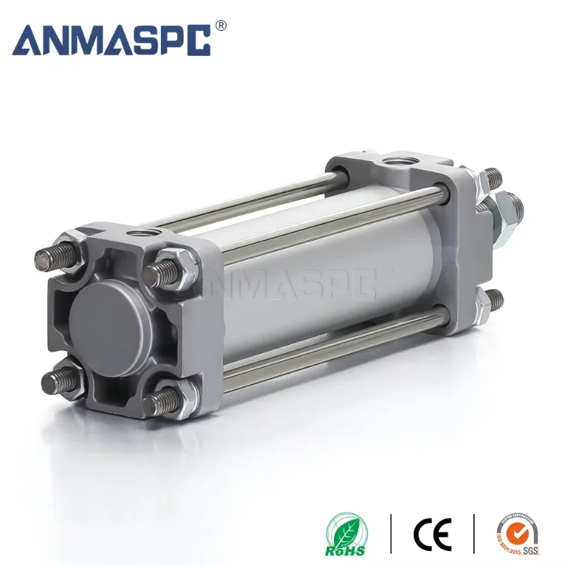 CA2B Dual-Action Square Hydraulic Cylinder Pneumatic Components Trucks Stainless Steel Series Cylinder Pump Motor Engine Core 2