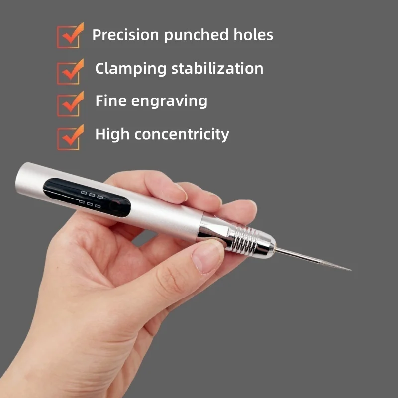 Small Electric Grinder Multifunctional Hand Held Polishing Charging Grinding Pen Miniature Household Carving Tool Combination