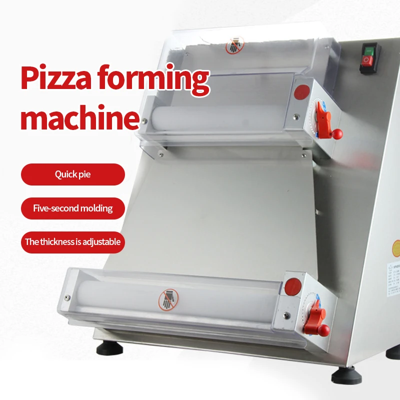 Mini Stainless Steel Commercial Industrial Bread Dough Press Roller Machine Pizza Dough Sheeter for home use