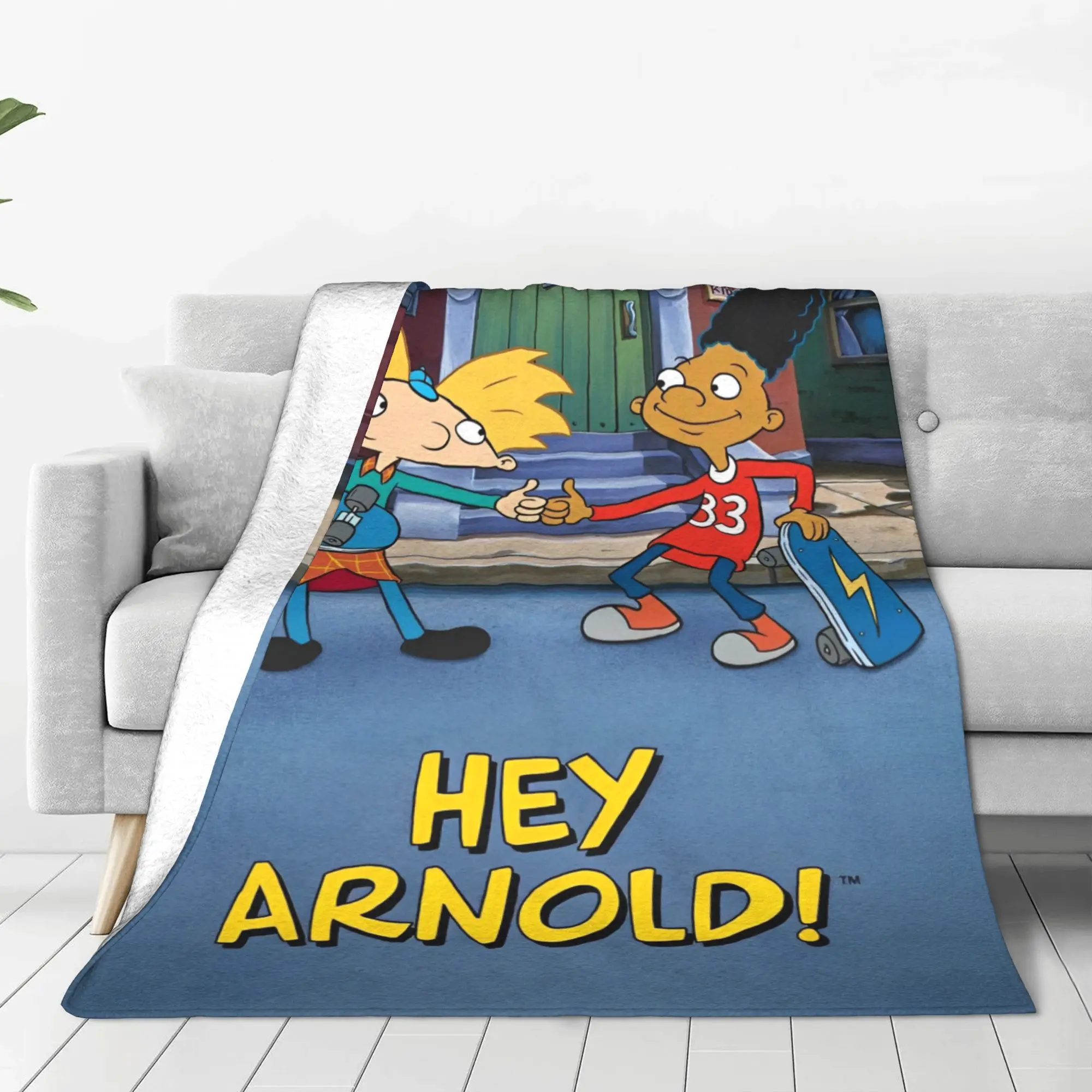 يا أرنولد مغامرات أنيمي الدراما بطانية متعددة الحجم لينة غامض أفخم رمي البطانيات للأريكة والأريكة والسرير