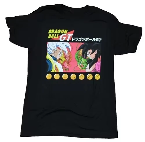 Dragon Ball 2026 New Summer GT Retro High Quality Pure Cotton Oversized Casual Super Saiyan Print Unisex Tee for Men Women Kids - view 2