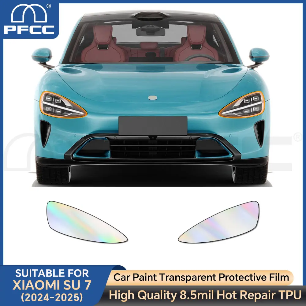 

Headlight Rearview Film For Xiaomi Su 7 2024-2025 TPU Protection Film Car Sticker Resistan Anti-scratch Clear Accessories