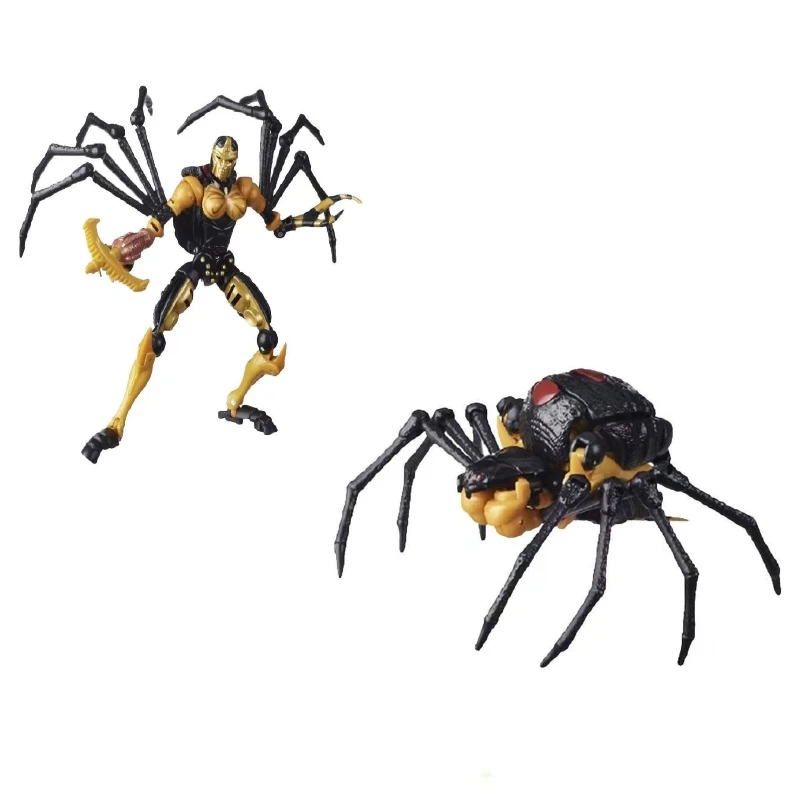 Nieuwe inventaris Transformer G1 Black Widow Geanimeerd speelgoed Garagekit ‌ Art Toy festival cadeau anime karakter verzamelmodel beweegbaar