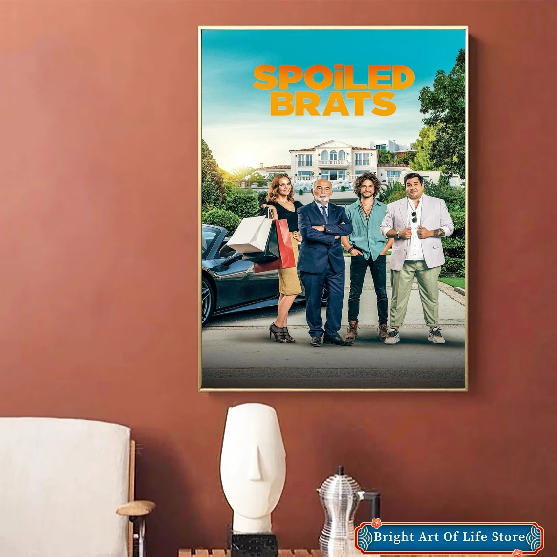 Spoiled Brats (2021) Movie Poster Art Cover Star Photo Art Print Home Wall Painting Home Decor Gift (No Frame)