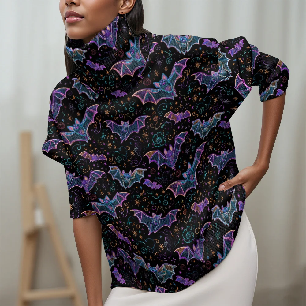 

Хэллоуин повседневный женский свитер Хэллоуин с узорами повседневный женский свитер Фестивальная вечеринка Свитер с длинными рукавами