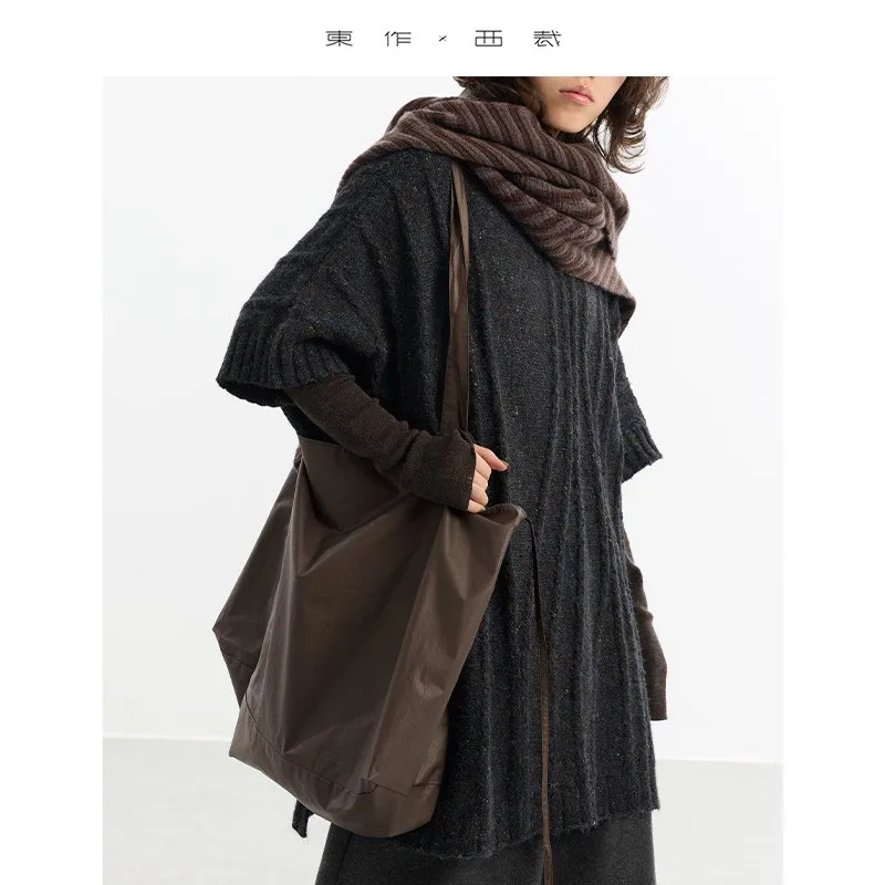 

Универсальный многослойный женский жилет из шерсти альпаки с цветочным принтом, шерстяной свитер с полувысоким воротником, новый стильный топ на осень и зиму 2025 года, теплый