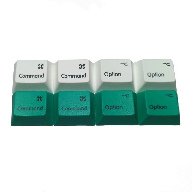 Keyboard Replacement Part 1.25U 1.25X for KEY Cap R1 Height 4 Pieces Common Option Keycaps Repair PBT Dye Subbed for MAC