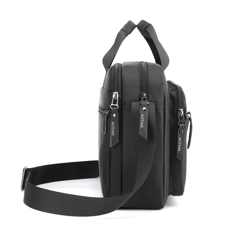 OYIXINGER Men One Shoulder Briefcase Bags For 12\