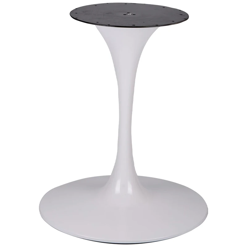 

Customized DIY Metal Pedestal Simple Iron Trumpet Table Legs Feet Stand Modern Tulip Table Base for Hotel Restaurant Living Room