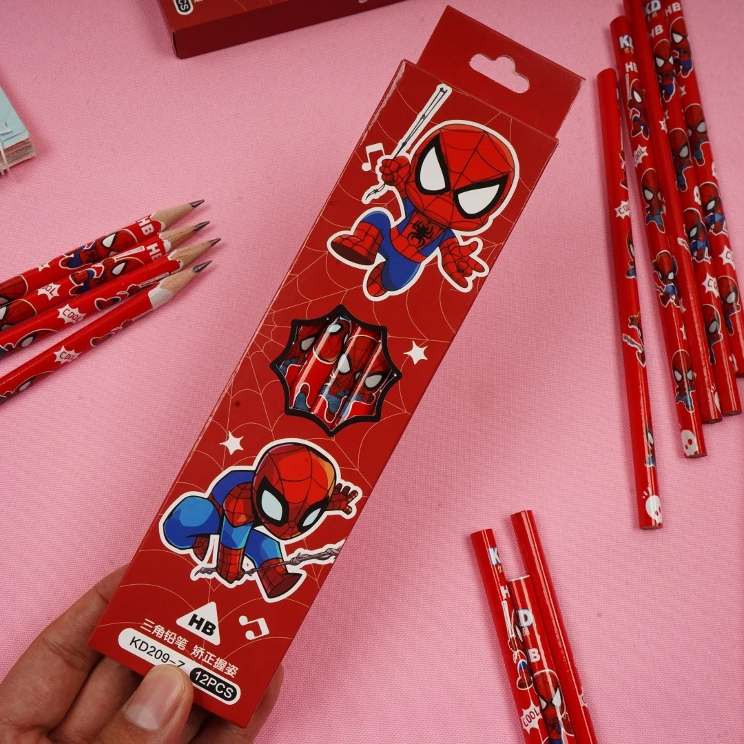 Woodworking Kids Toys - 12 stuks per doos Superheld Spider