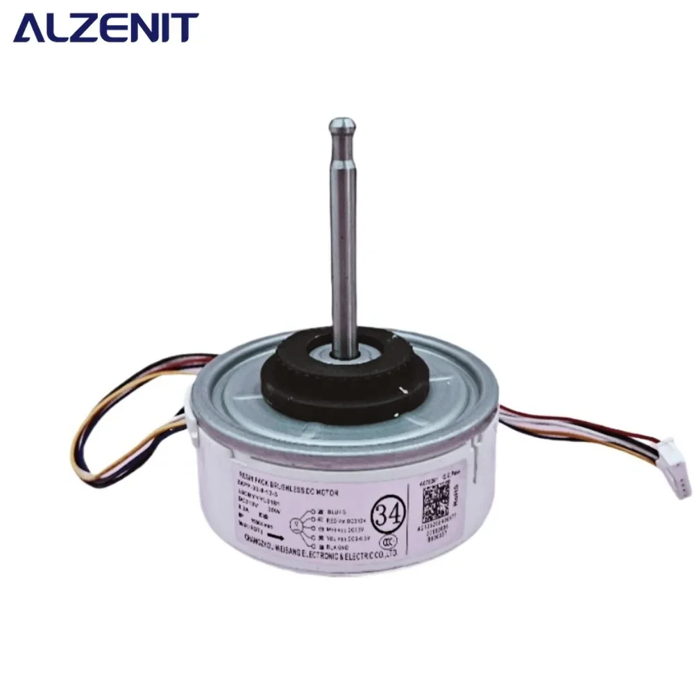 New For Panasonic Air Conditioner Indoor Unit DC Fan Motor ZKFP-30-8-13-3 DC310V 30W 1550r/min Conditioning Parts