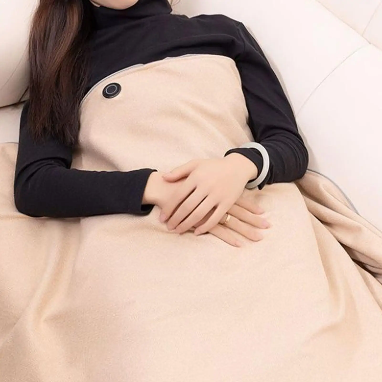 USB Electric Heated Shawl Wrap Winter Warm Fast Heating Throw Blanket With Three Temp Settings For Elderly Wife Mother