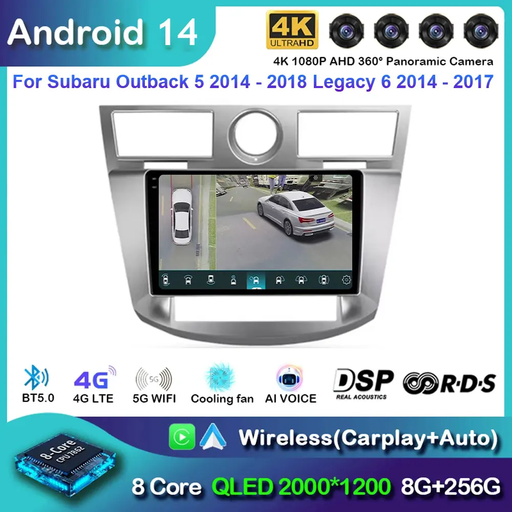 

For Chrysler Sebring Cirrus 2008 - 2010 Android 14 Multimedia Navigation GPS Video Autoradio Player Car Stereo Carplay Monitor