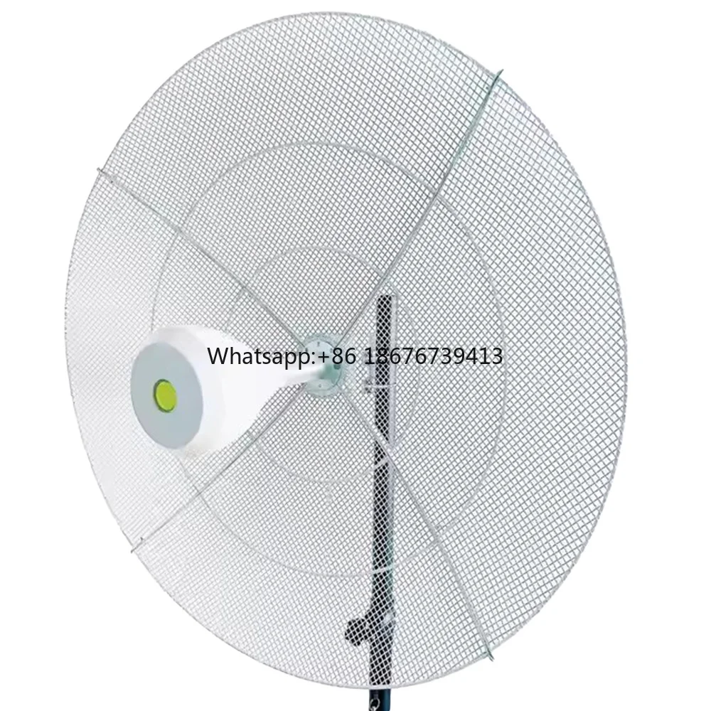 High Gain 4G LTE Antenna 30dBi 1710-4200 Waterproof Hyperbolic Dish External Outdoor Separate Communication Antenna