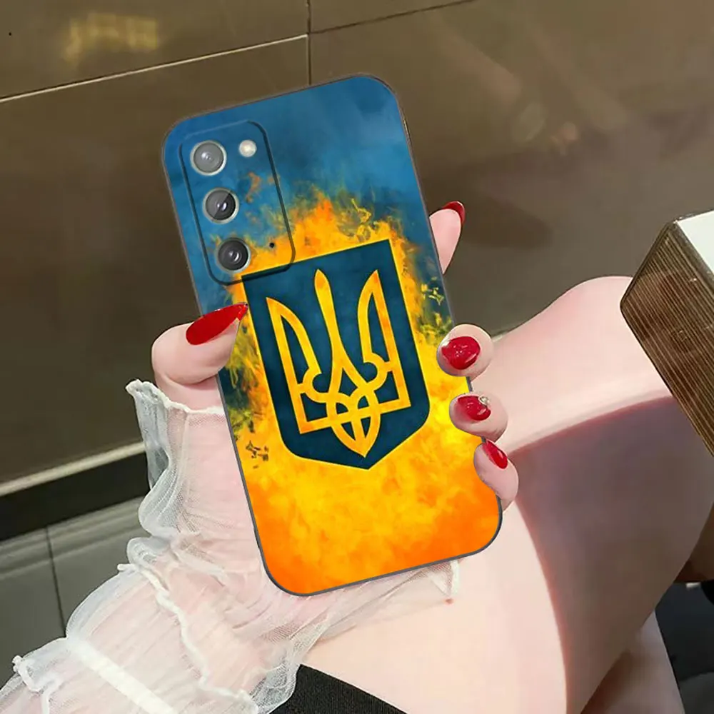 Flag Of U-Ukraine Phone Case For Samsung NOTE 8 9 10 20 Ultra Lite A02 A02S A03 A03S A04 A04E A05S A8 A9 A10 A10E A10S A11 Case