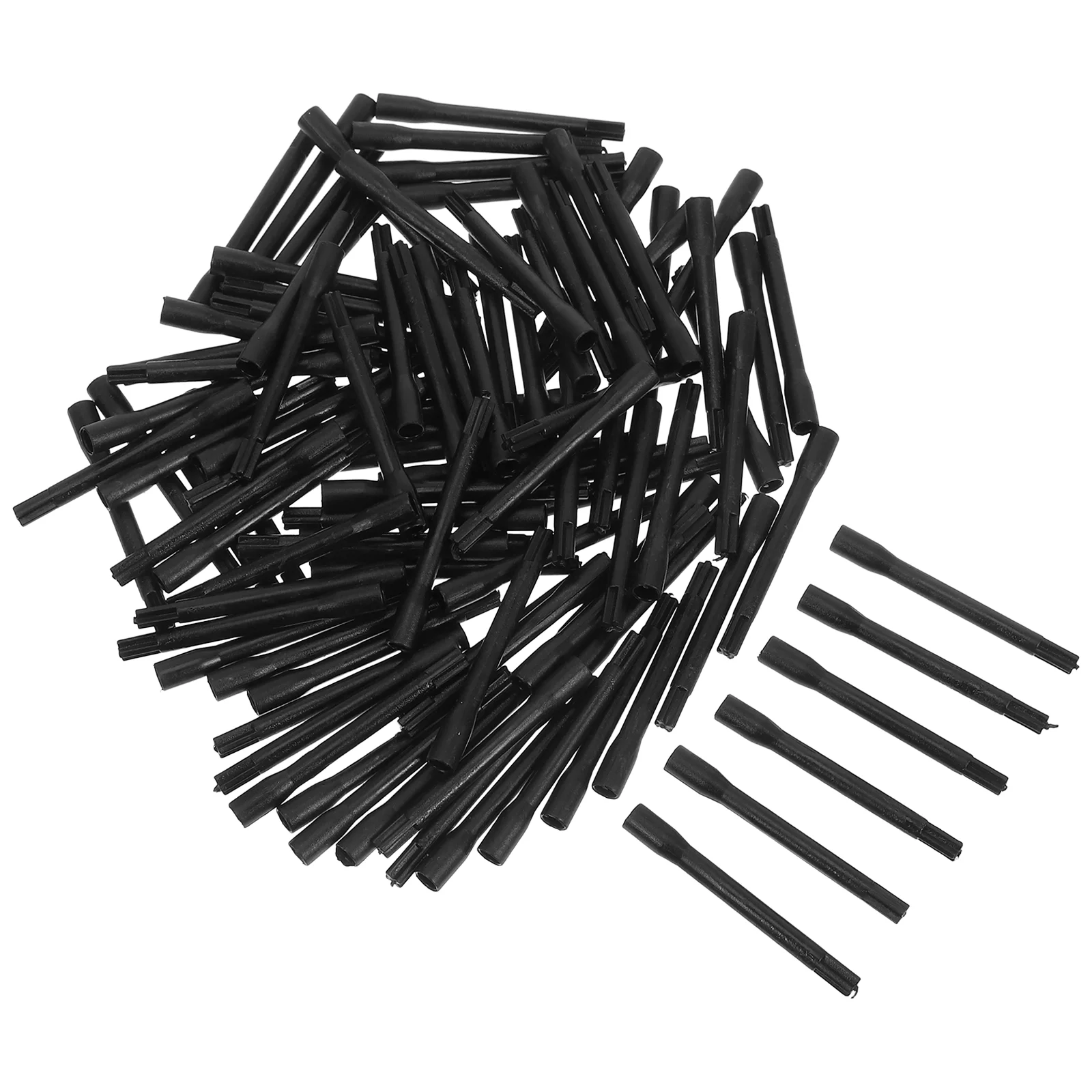 100 Pcs Agitator Coloring Machine Supplies Blenders Stirring Rod Disposable Black Mixer