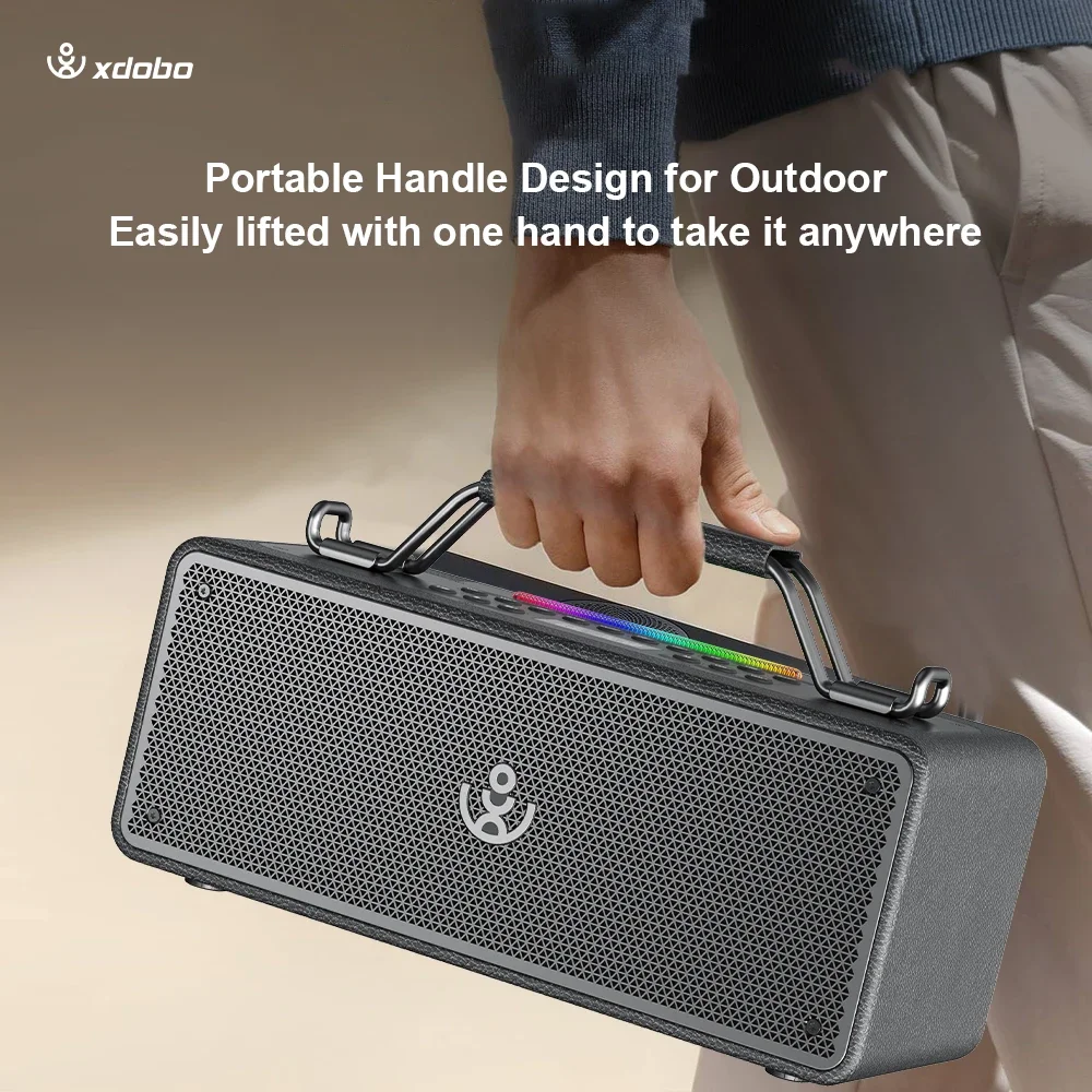 

Xdobo Bmtl Bold New Wireless Outdoor Portable Caixa De Som 150W Power Karaoke Sound Blue Tooth Speaker With Microphone