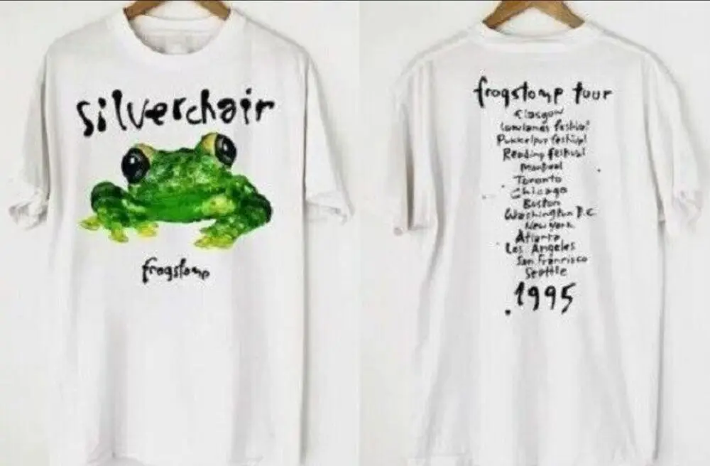 Silverchair Frogstomp Tour 1995 T-Shirt Vintage Size S-5XL Concert 90s Promo