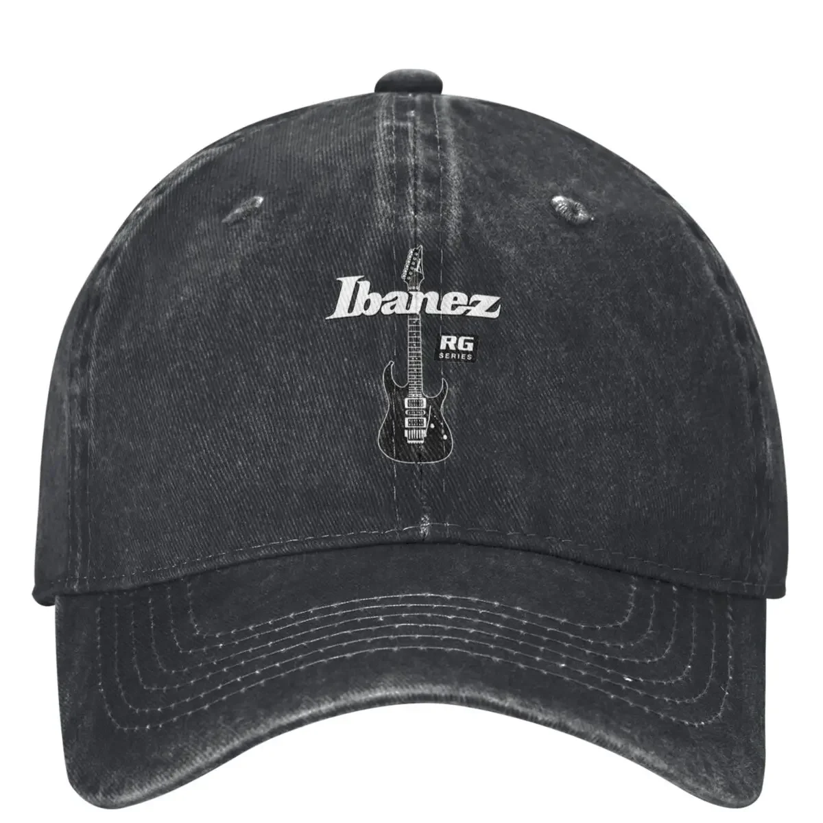 I-Ibanezs Guitars Washed Baseball Cap Music Fans Vintage Hip Hop Hats Spring Men Adult Hunting Camping Sunshade Snapback Cap