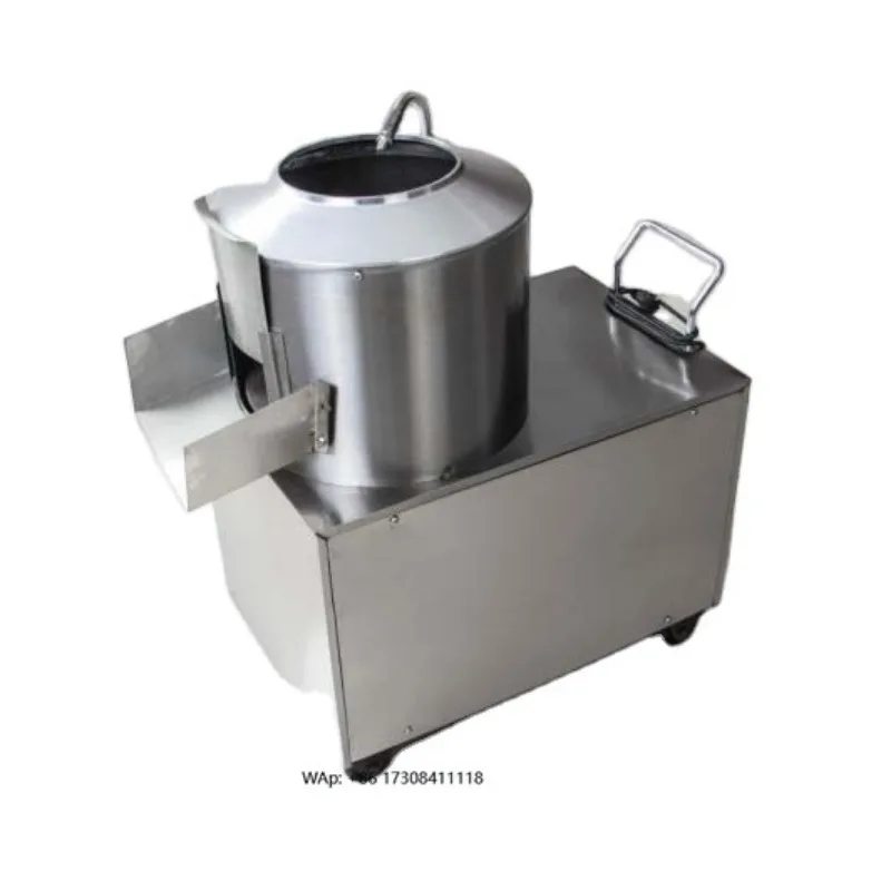 

Промышленная картофелечистка производительностью 200 кг/ч, картофелерезка для картофельных чипсов и снеков