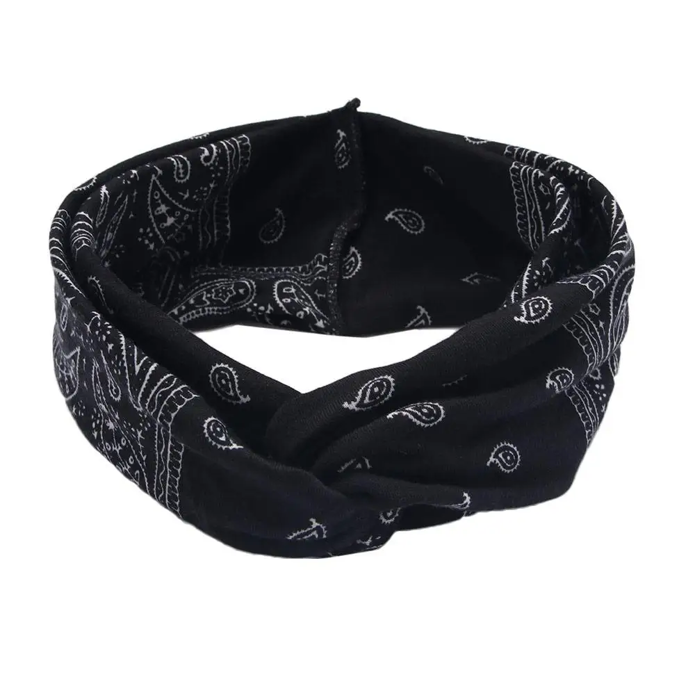 Sweet Fashion Girls Women Hair Accessories Cross Hairband Headband Bandanas Turban