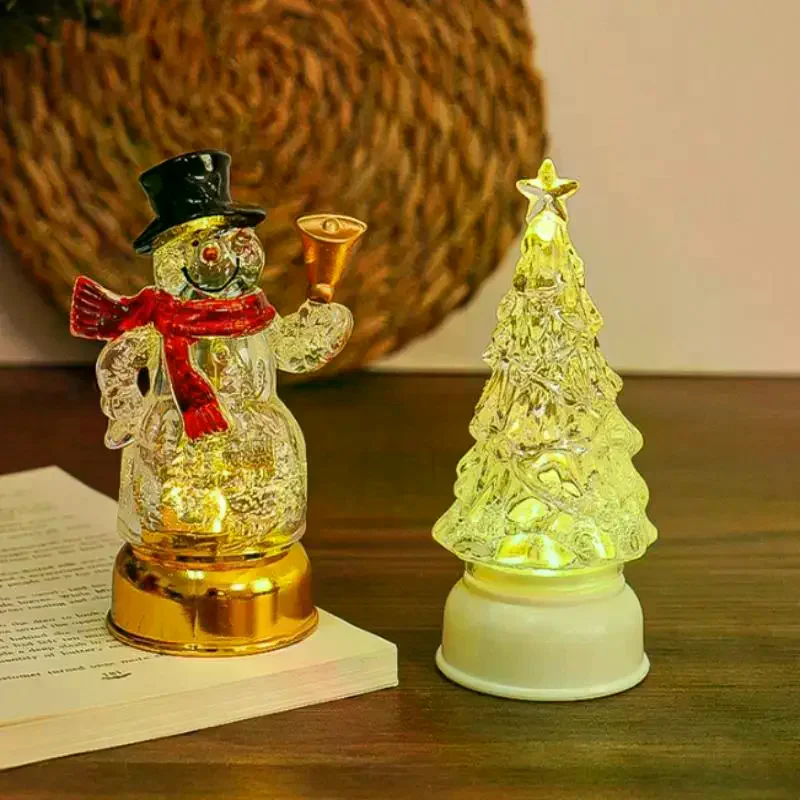 Nachtlampje Kerstboom Smeedijzer Voor Slaapkamer Kamer Woonkamer Tafelblad Kerst Festival Feestsfeer Decor