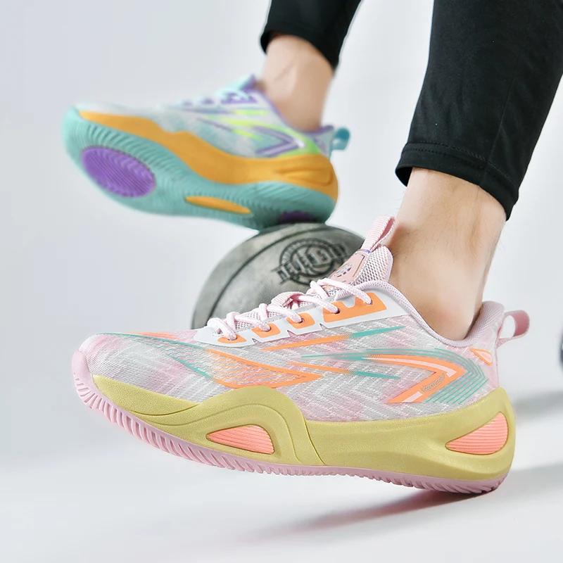 2025 New Men Basketball Shoes Original Breathable Comfortable Non-Slip Training Sports Basketball Sneakers Male Shoes ﻿