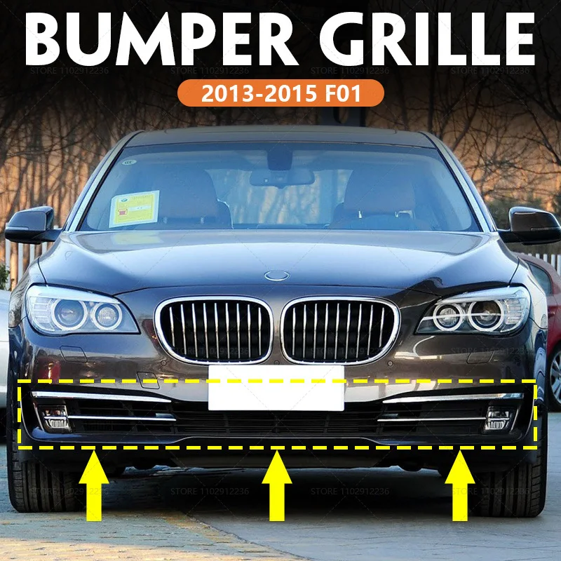 

for 2013-2015 F01 BMW 740 750 760 Front Bumper Lower Grille Trim 51117295273 51117295267 51117295275 51137295355 51117295271