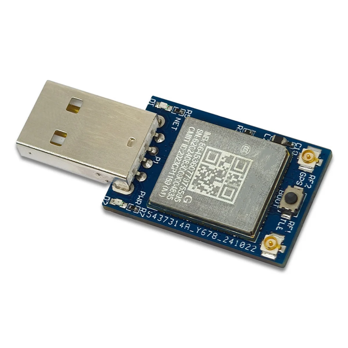 LRGJS Air780EG Modulo Netcom completo 4G Modulo Internet USB con modulo portatile multifunzionale GPS Nessuna scheda driver + Antenna